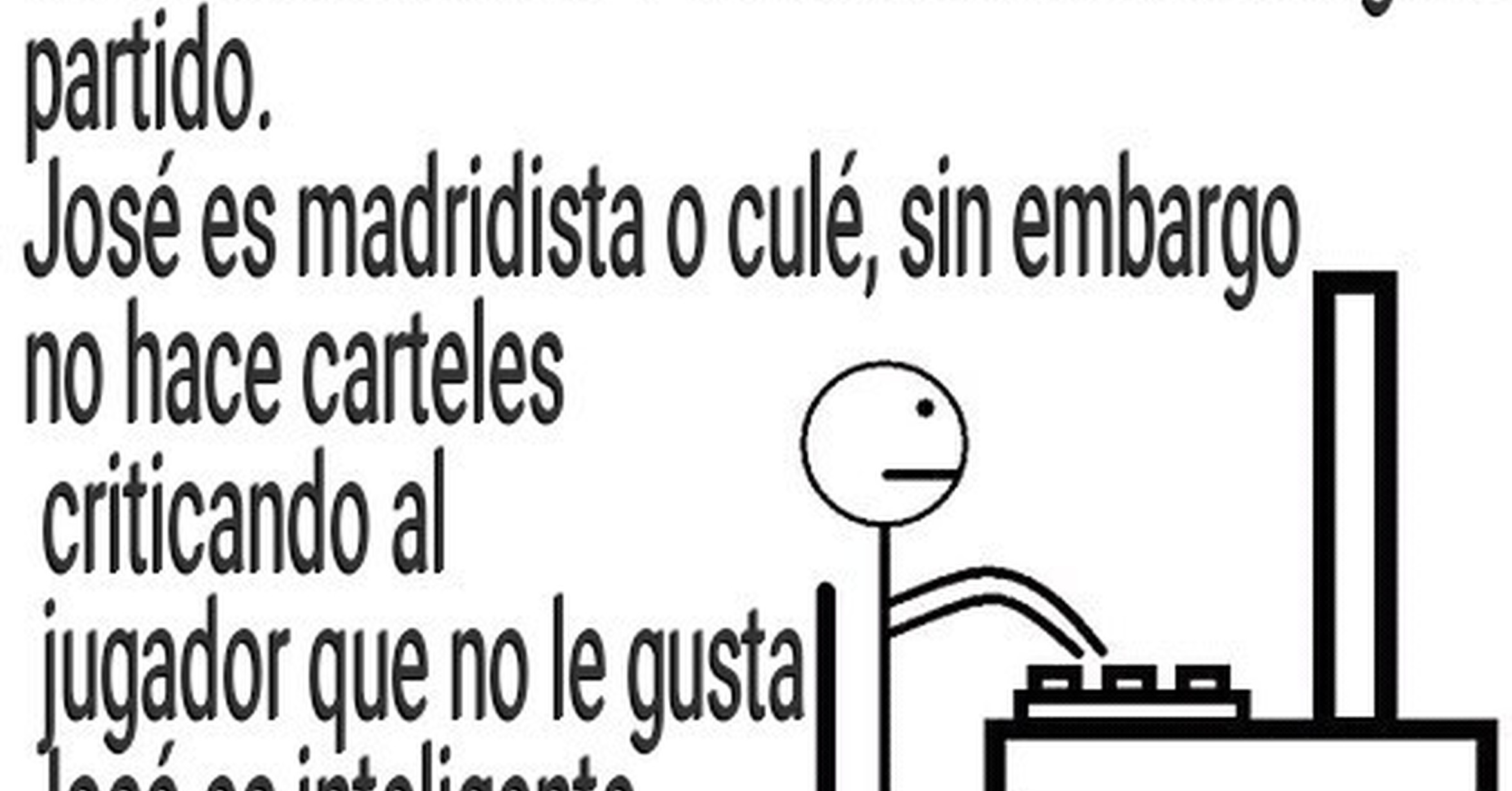 MEMEDEPORTES Jos Es Inteligente S Como Jos