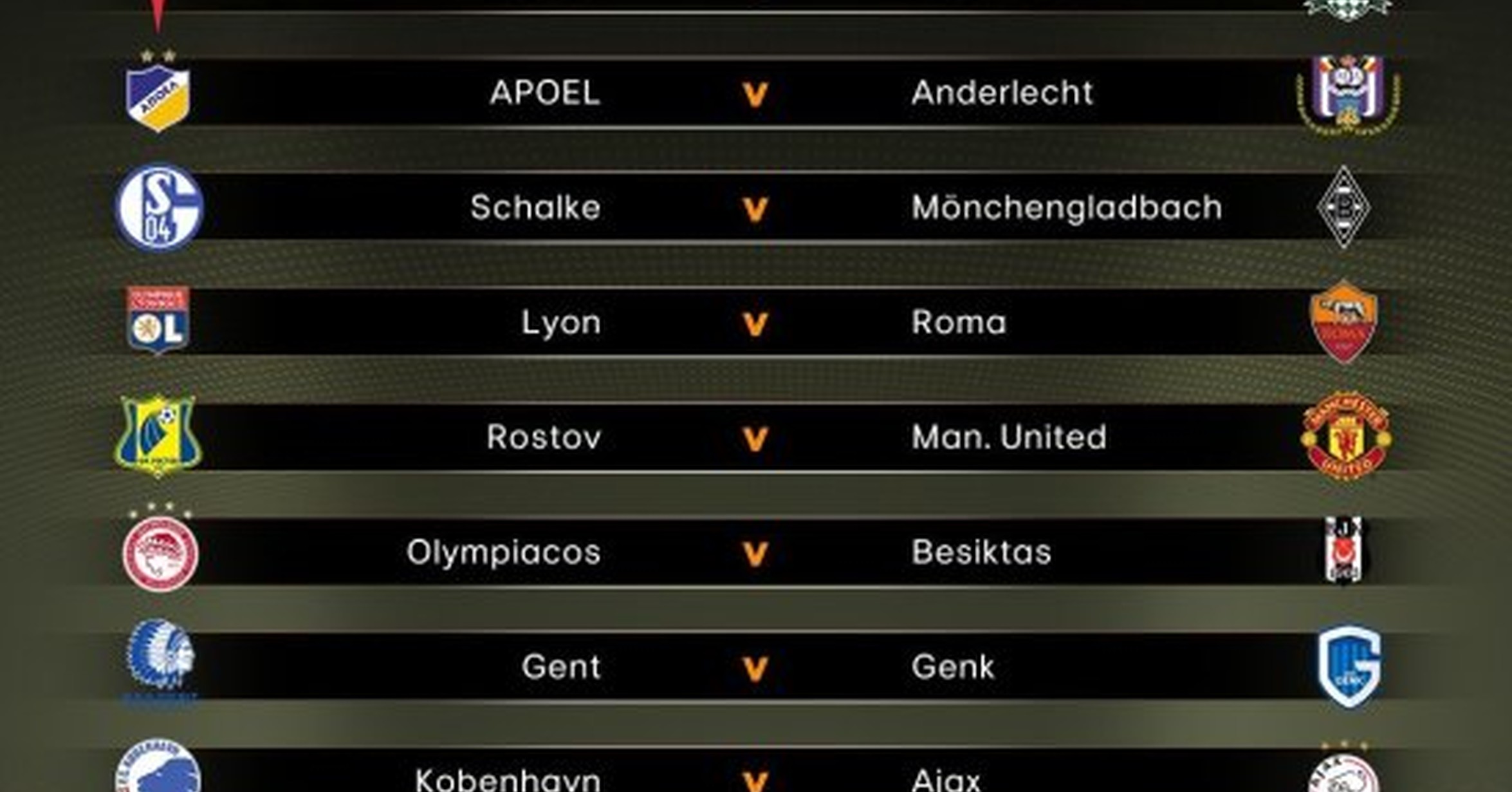  MEMEDEPORTES  Así han quedado los emparejamientos de ...