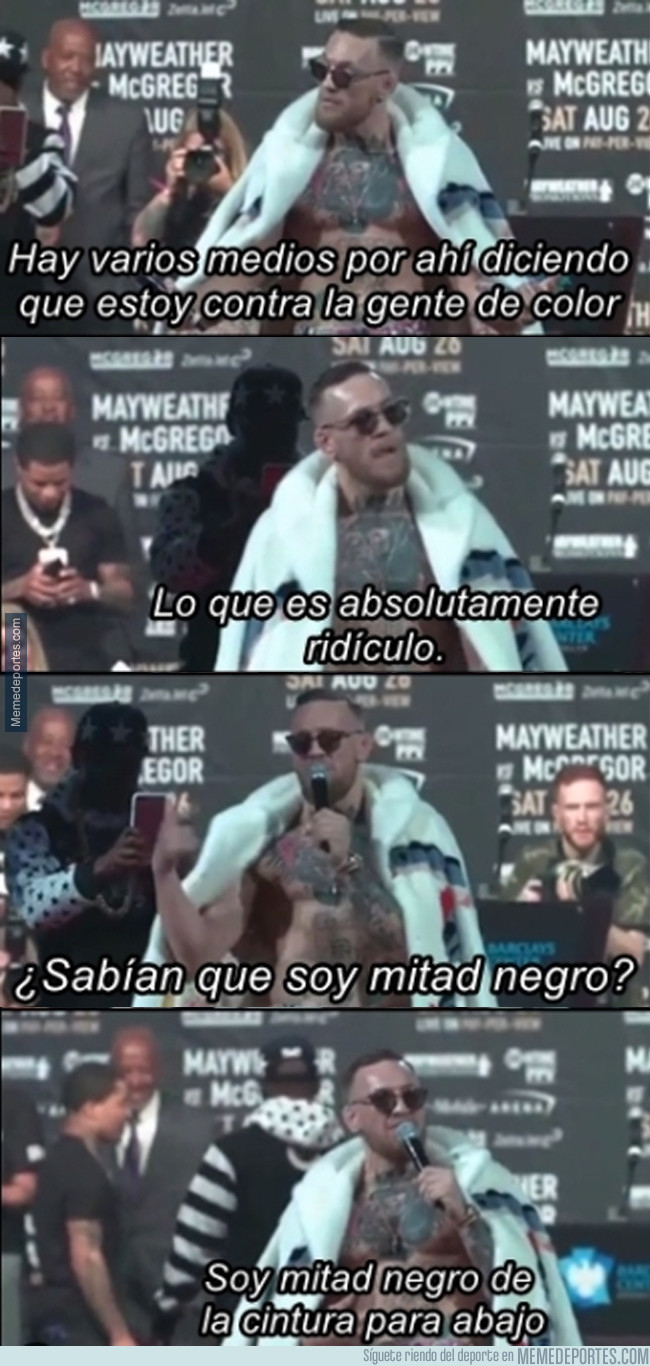 MEMEDEPORTES Mcgregor Se Saca El Rabo Contestando Sobre Sus MEMEDEPORTES Mcgregor Se Saca El Rabo Contestando Sobre Sus