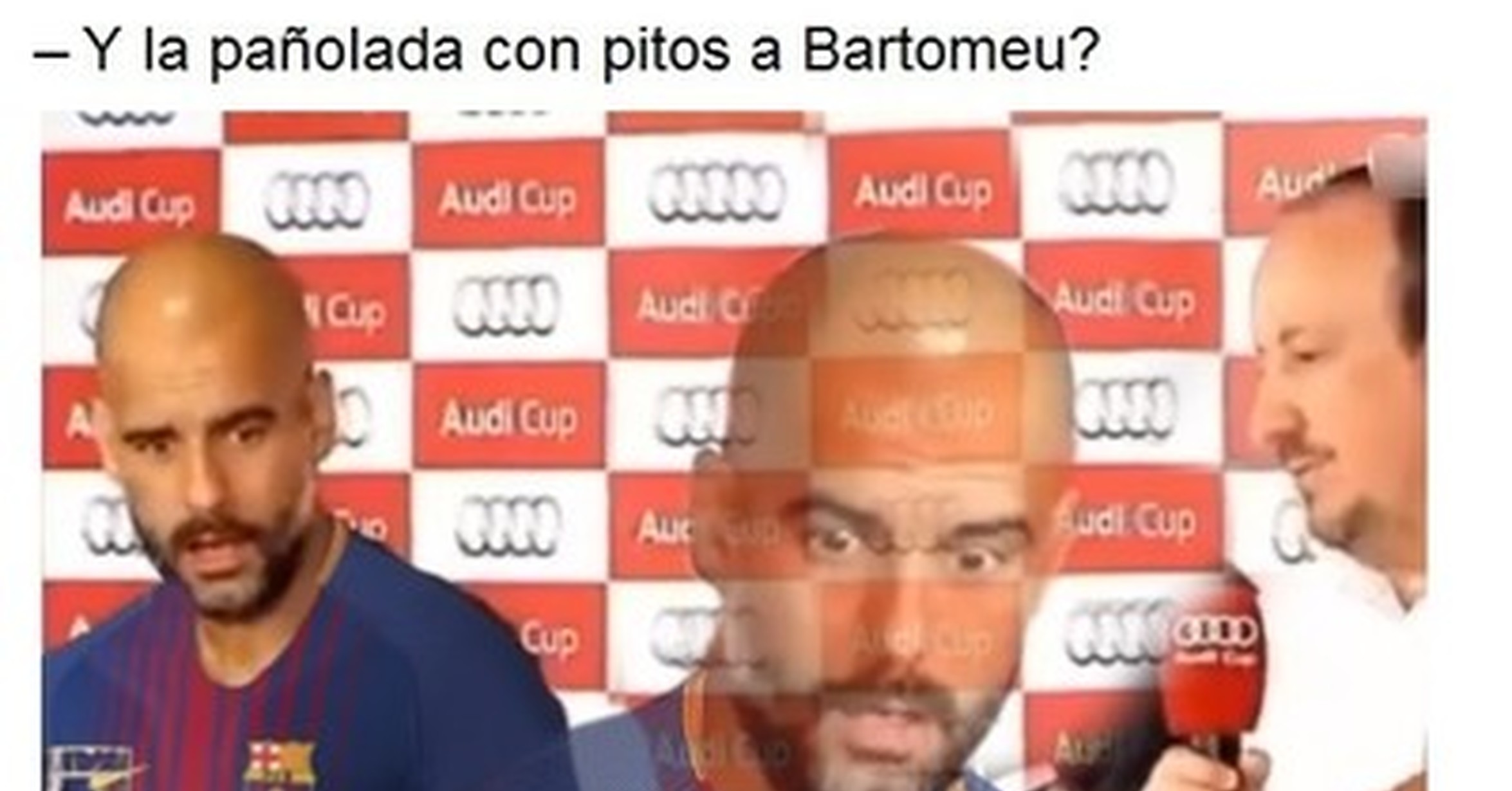  MEMEDEPORTES  Dilema con los espectadores del Camp Nou