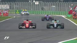 Enlace a Vettel felicitando a Hamilton por su 4º título mundial