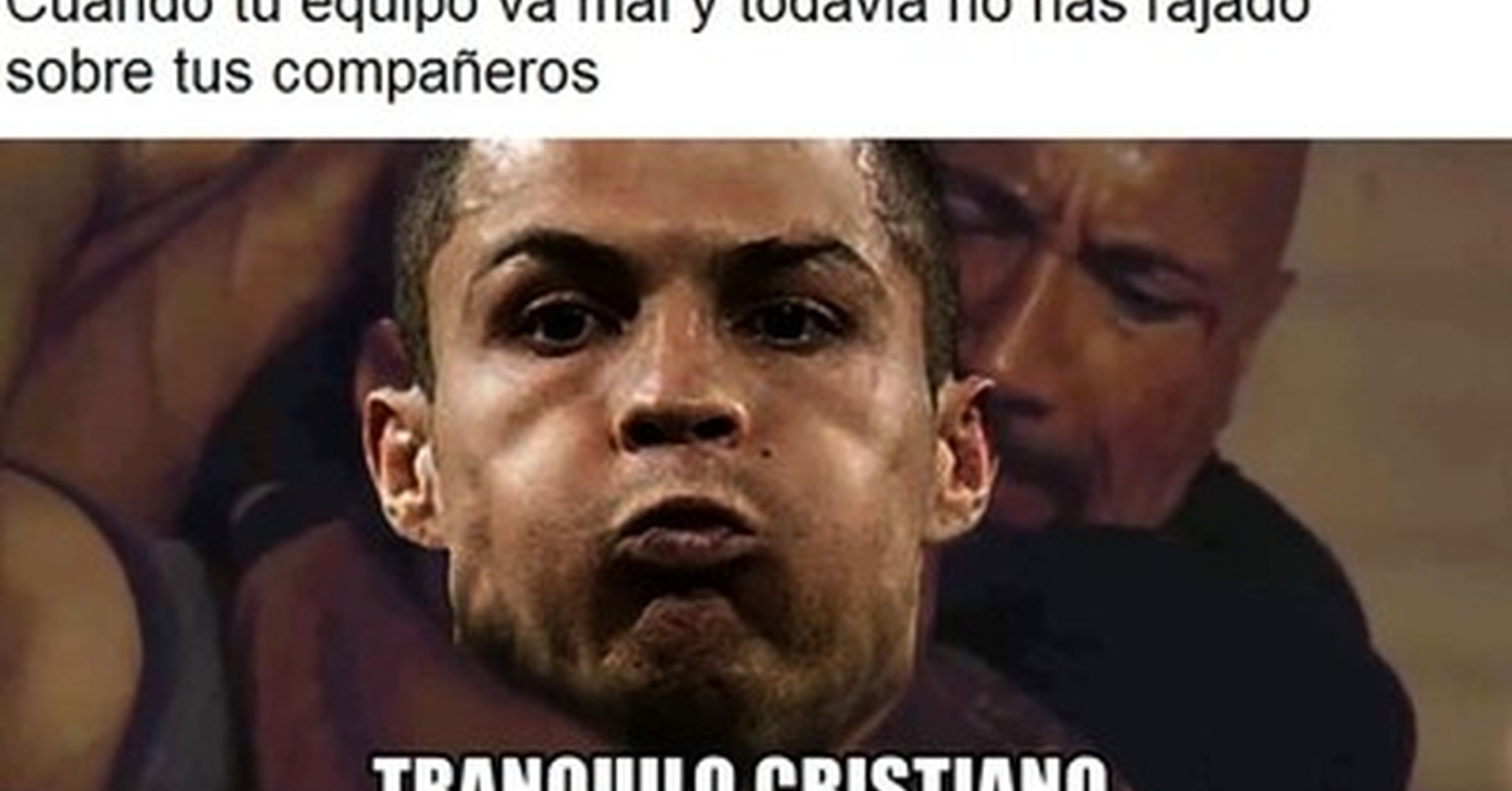 MEMEDEPORTES Tranquilo Cristiano MEMEDEPORTES Tranquilo Cristiano