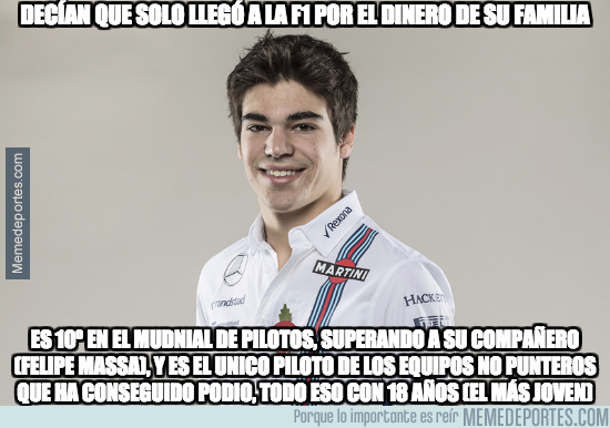 Lance Stroll Callando Bocas