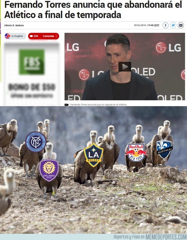 1028995 - La MLS entra en la puja por Torres