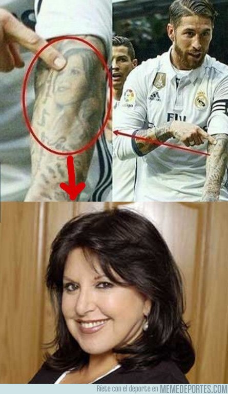 1030762 - El tatuaje de Sergio Ramos, por @universoANHQV