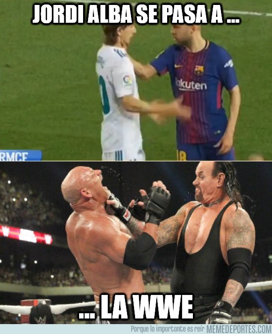 1033037 - Jordi Alba se pasa a la WWE
