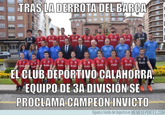 1033771 - CD Calahorra, Ãºnico equipo invicto en EspaÃ±a