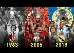 Enlace a Ganadores de la UEFA Champions League 1956 - 2018