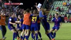 Enlace a Éste fue el gol de Mariona Caldentey, con el que el Barça se proclamaba campeón de la Copa de la Reina