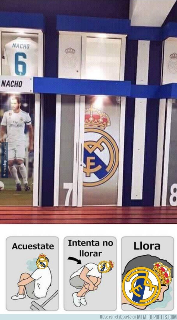 Memedeportes Madridistas Al Ver El Vestuario