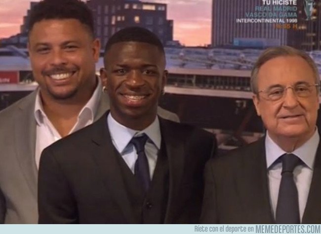 1045826 - Los mejores memes de la presentación de Vinícius con el Madrid