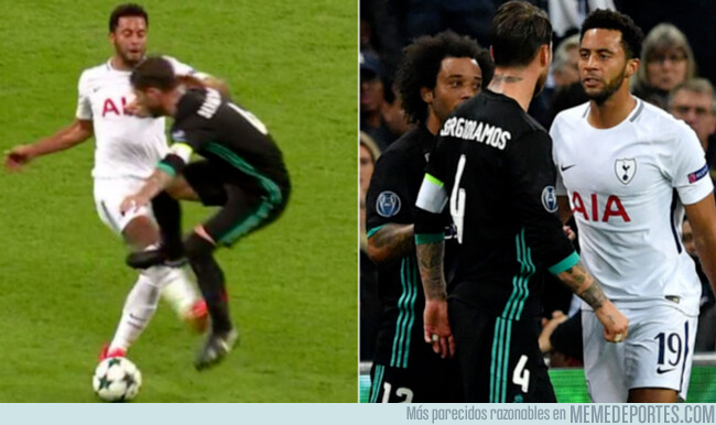 1061818 - Cuando Mousa Dembele mostró al mundo cómo lidiar con Sergio Ramos adecuadamente
