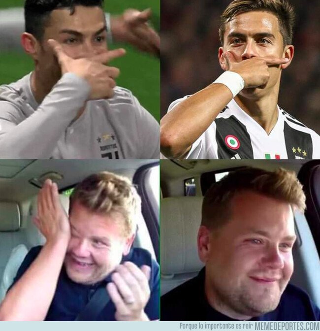 1064613 - Dybala y Cristiano han fusionado sus celebraciones y los fans de la Juve están enamorados