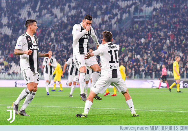 1064613 - Dybala y Cristiano han fusionado sus celebraciones y los fans de la Juve están enamorados