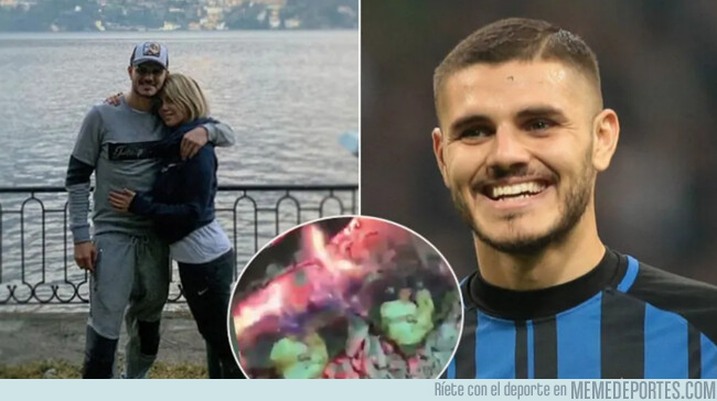 1065068 - Wanda Nara quemó fotos con recuerdos de Icardi y lo subió a sus stories