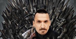 Enlace a Zlatan Ibrahimovic revela cómo terminará 'Juego de Tronos' y se queda con todo el personal