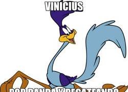 Enlace a Vinicius en clave Looney Tunes