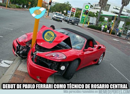 1065844 - Paulo Ferrari debuta con el pie izquierdo como director técnico de Rosario Central