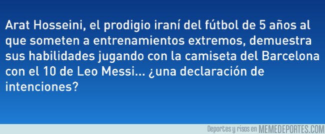 1066245 - El prodigio sobreentrenado de 5 años 'ficha' por el Barcelona y ya regatea a lo Messi
