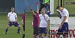 Enlace a Un jugador croata imita la celebración de los huevos de Simeone al marcar y lo echan a la calle con roja directa