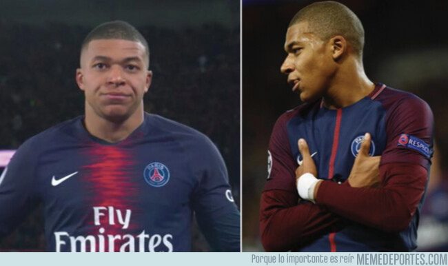 1068738 - La nueva celebración de Mbappé enfurecido ha hecho hablar a todo el mundo