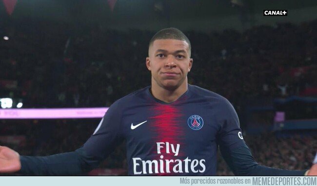 1068738 - La nueva celebración de Mbappé enfurecido ha hecho hablar a todo el mundo