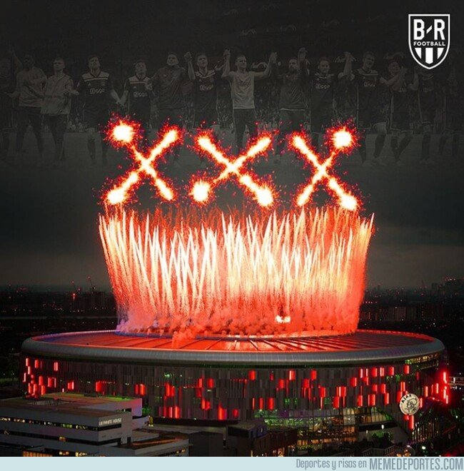1073131 - El Ajax tomó el Tottenham Stadium, por @brfootball