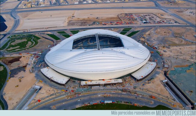 1073754 - Qatar revela un nuevo estadio en forma de vagina gigante para el Mundial 2022