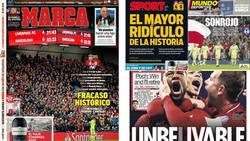 Enlace a Las portadas de todo el mundo rajan hoy del Barça