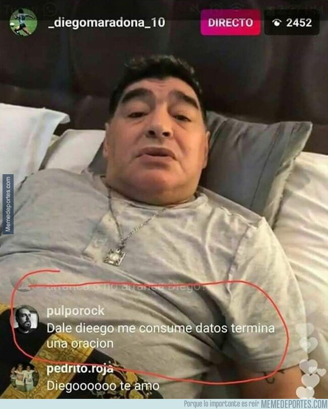1074964 - Qué suspense ver hablar a Maradona