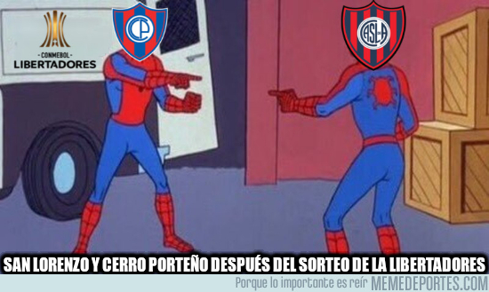 1074968 - San Lorenzo y Cerro Porteño después del sorteo de la Libertadores