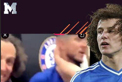 Enlace a David Luiz trolea a Hazard enseñando todos sus michelines en la celebración de la Europa League