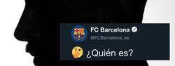 Enlace a El Barça pregunta en Twitter de quien es esta silueta y se llena de respuestas apoteósicas