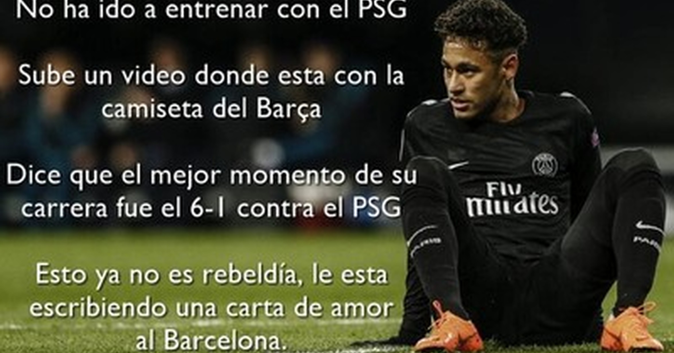 Memedeportes Ya No Le Queda Lena A Neymar Para Hacer Mas Senales