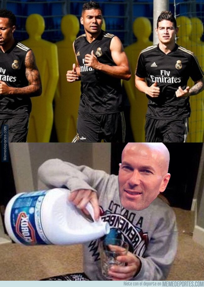 1082295 - Zidane no quería llegar a ver a James