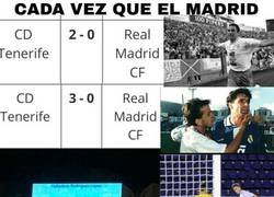 Enlace a Cada vez q el Real Madrid visita al Tenerife