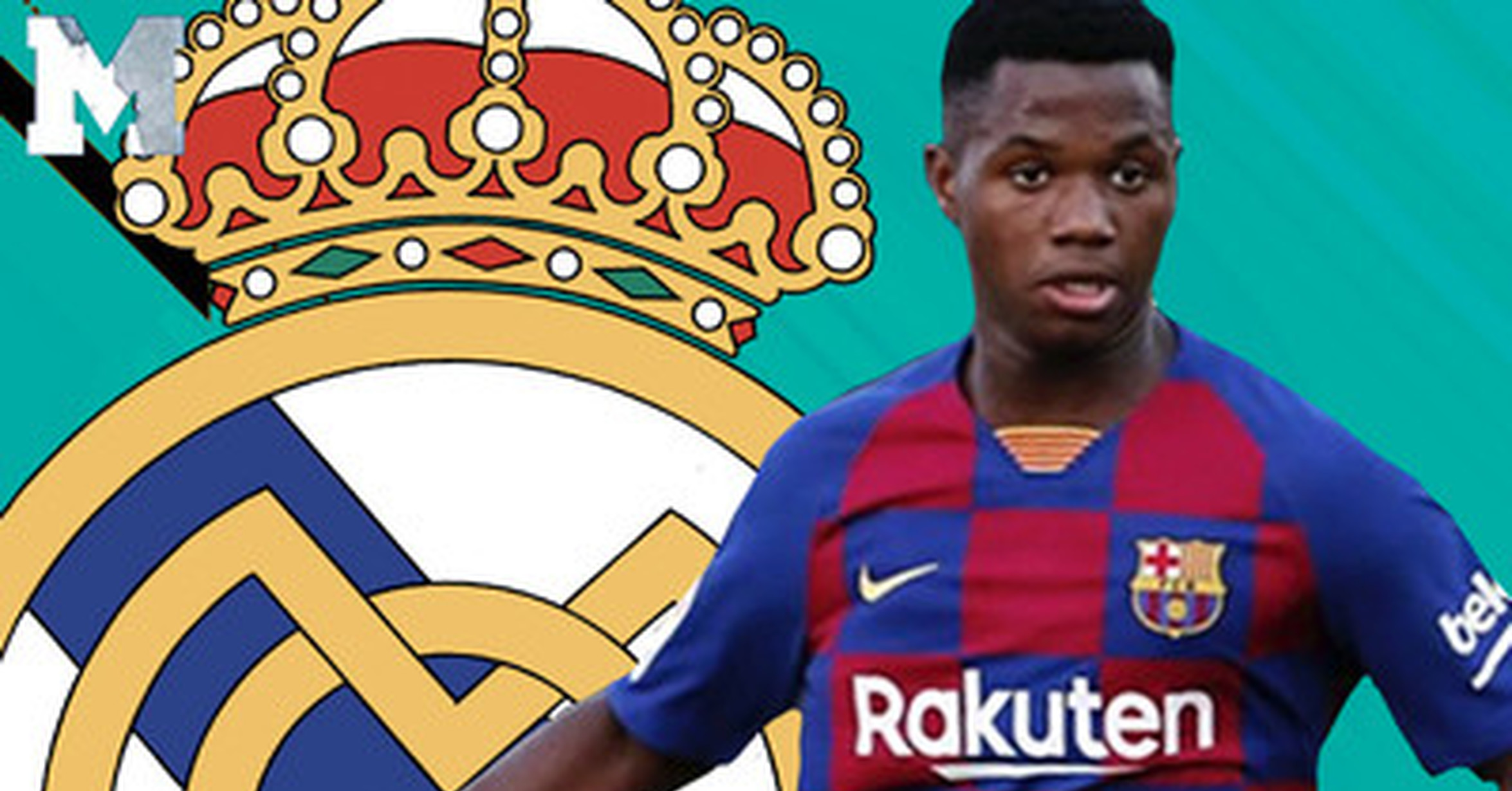 Lío máximo en redes: sale a la luz una foto de Ansu Fati, nuevo ídolo culé con la camiseta del Real Madrid