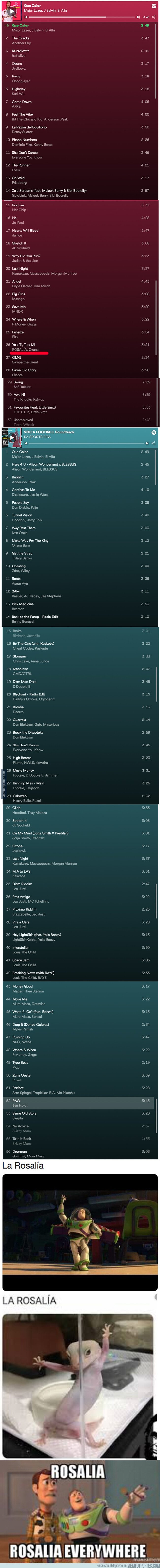 1085681 - Estas son todas las canciones del FIFA 20 donde podrás jugar al ritmo de la Rosalía con este tema que está incluido