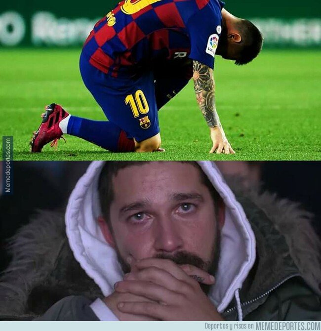 1086741 - Cuando ves que Messi no se ha podido recuperar
