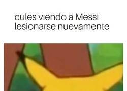 Enlace a Messi no levanta cabeza
