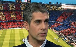 Enlace a Indignación total del periodista José Luis Sánchez por esta pancarta que se vio antes del Barça - Inter en el Camp Nou
