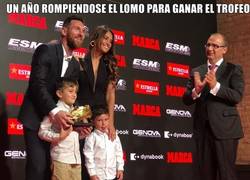 Enlace a El papá de Mateo Messi ganó la Bota de Oro