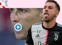 Enlace a Escándalo: Cristiano Ronaldo nunca perdonará lo que hizo Ramsey en este lanzamiento de falta del portugués
