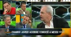 Enlace a El Vasco Aguirre relata como fue el dia que descubrió a Messi