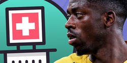 Enlace a Estas son las ocho lesiones de Ousmane Dembélé desde que llegó al Barcelona