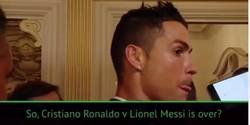 Enlace a La brutal respuesta de Cristiano Ronaldo a un periodista que le preguntó si la rivalidad con Messi ya ha terminado