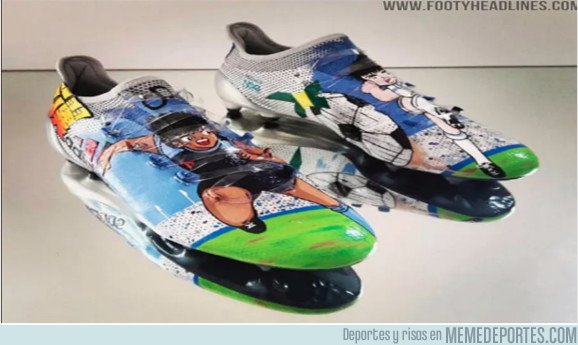 1093242 - Las épicas botas que va a sacar Adidas basadas en la serie 'Oliver y Benji' para el Mundial de Clubes