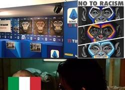 Enlace a En Italia iniciaron una campaña 'contra' el Racismo usando la imagen de simios. ¡GENIOS!
