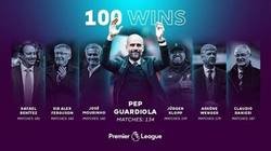 Enlace a Guardiola el entrenador que más rápido llegó a las 100 victorias en la Premier
