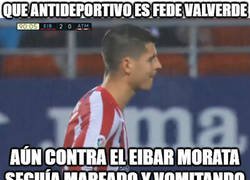 Enlace a Y Morata aún padece los efectos de Valverde